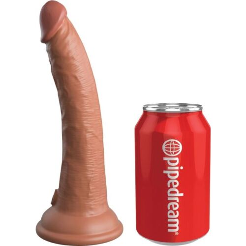 Dildo réaliste King Cock Elite 17.8 cm en silicone