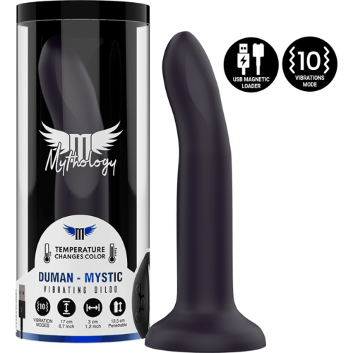 Dildo Myhtology Duman Mystic | Vibrateur qui change de couleur