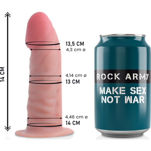 Dildo Rock Army Tiger 14 cm – Sensation réaliste
