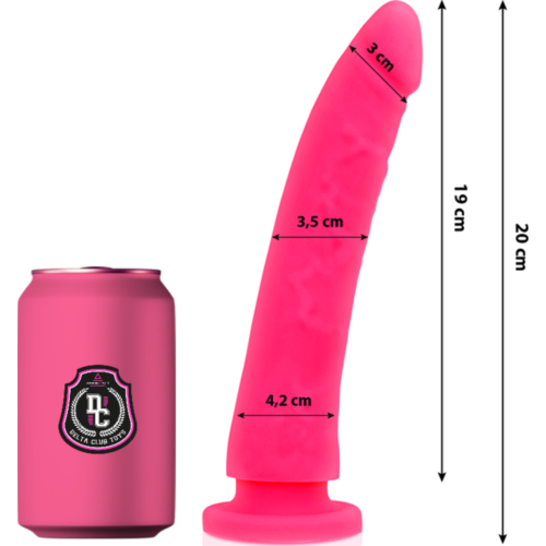 Dildo DELTACLUB 20 cm en silicone médicale