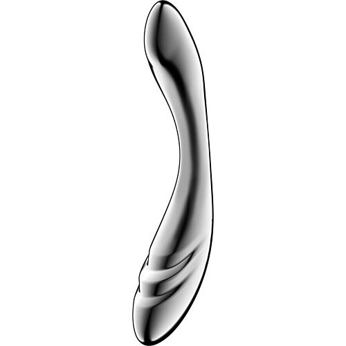 Dildo Satisfyer Pure Gravity 3 en acier inoxydable