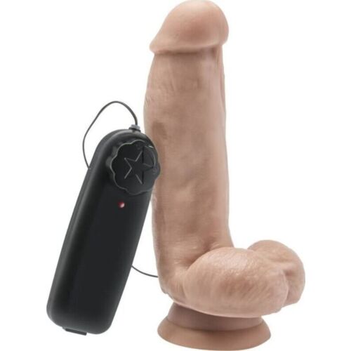 Gode vibrateur GET REAL 12 cm réaliste