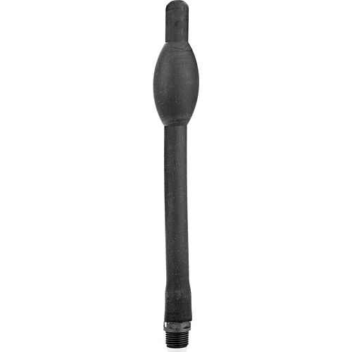 Douche Anale ALL BLACK 27 CM | Silicone Flexible et Sécurisée
