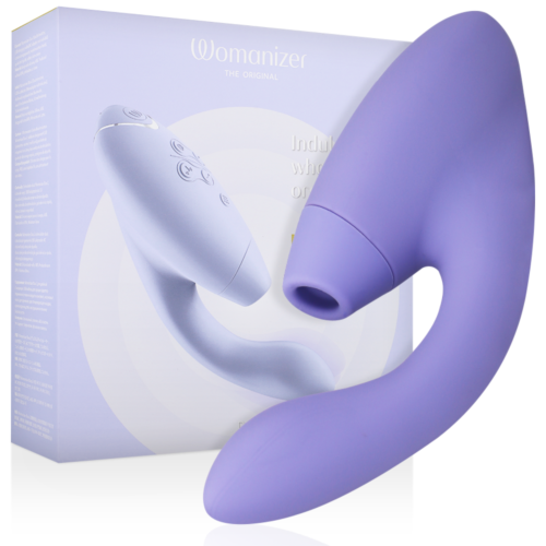 Succionneur WOMANIZER DUO 2 avec stimulation clitoridienne et point G