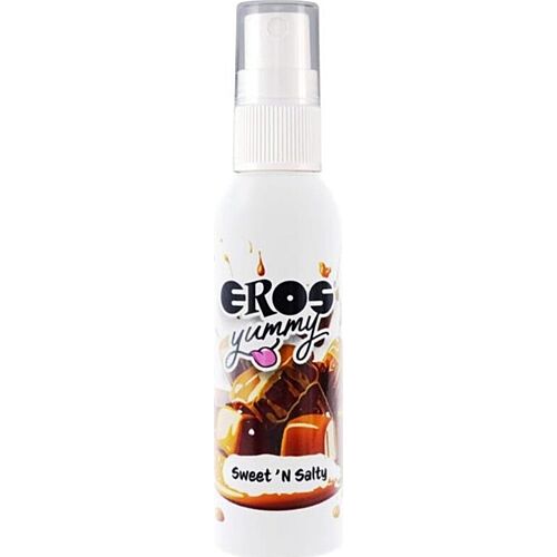 Spray corporel EROS Yummy - Sabor salted caramel 50 ml
