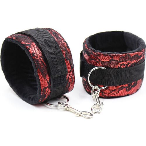 Menottes OhMama Fetish - Menottes aterciopeladas ajustables