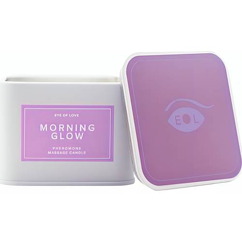 Bougie de massage Eye of Love Morning Glow 150 ml avec feromonas