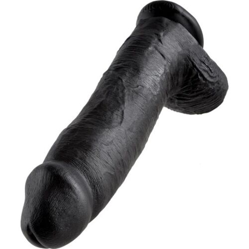 Dildo KING COCK 30.48 CM avec boules