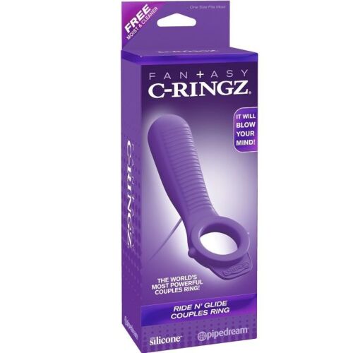 Anneau C-ring Fantasy avec stimulateur clitoridien