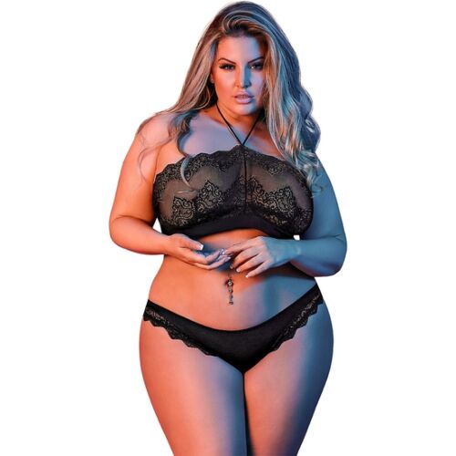 Ensemble de Lingerie Loviux Bandeaux & Culotte L/XL