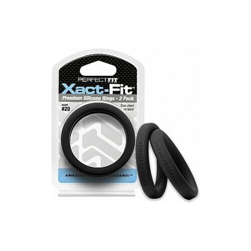 Pack Xact-fit: Anneaux Ajustement Parfait (Noir)