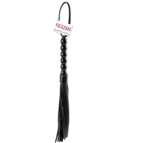 Fouet BDSM Fetish Fantasy Series Cat-O-Nine Tails avec manche cannelé