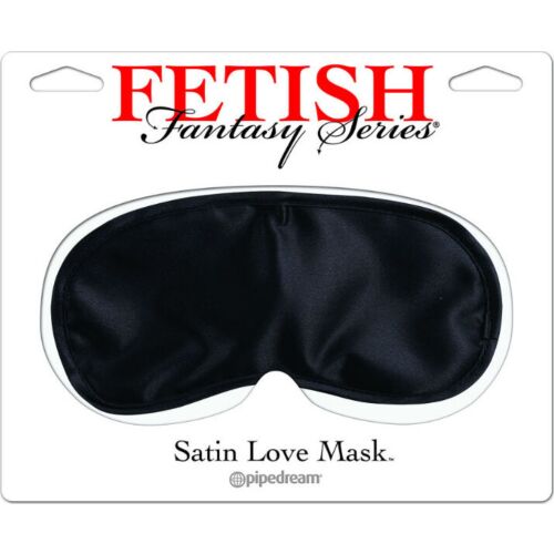 Masque d'amour Satiné Noir FETISH FANTASY SERIES