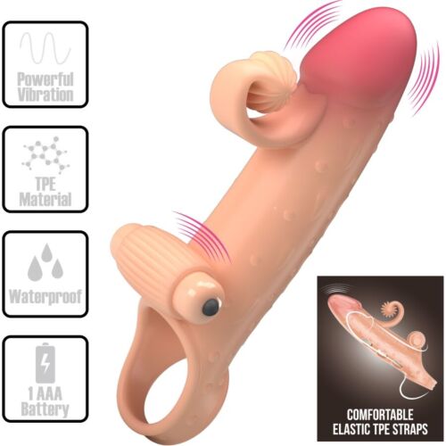 Gaine Pénis Vibrante ROMANCE MC64 avec sensation ultra réaliste