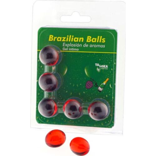 Bolas Brazilian Balls Taloka - Explosion de plaisir aux fraises