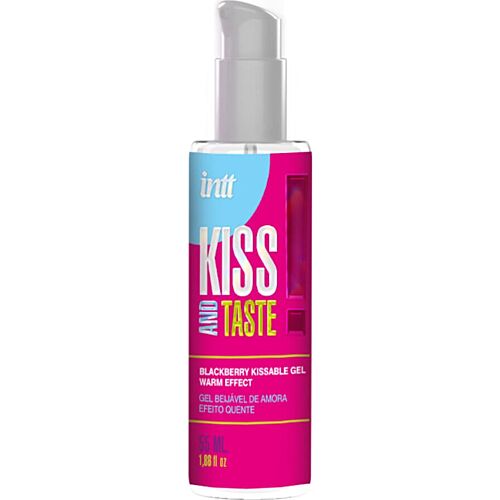 Gel Intime INTT RELEASES avec effet chauffant et goût de mûre