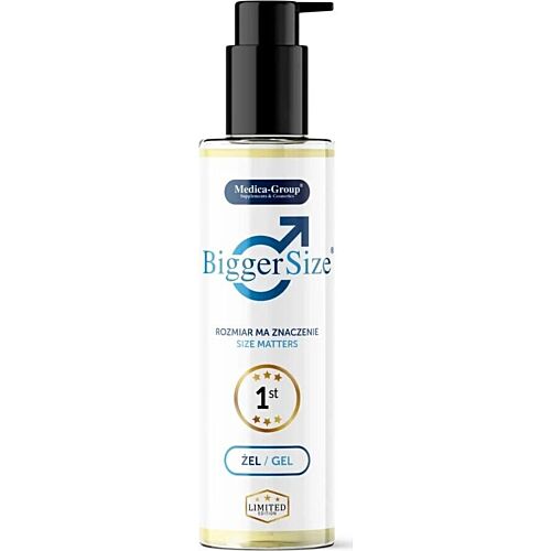 Gel Intime MEDICA GROUP BiggerSize 150 ml pour hommes