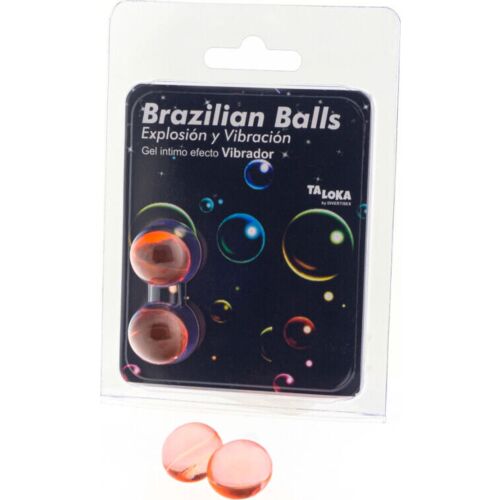 Bolas Brazilian Balls TALOKA - Gel excitant effet vibration