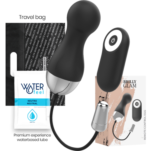 Stimulateur Brilly Glam Ian avec télécommande et 10 vitesses