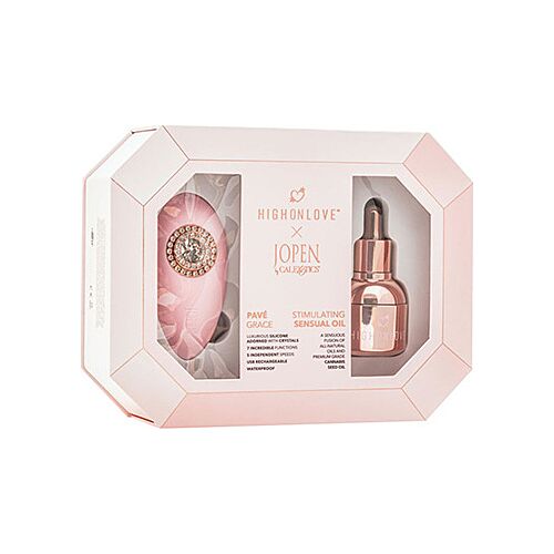 Kit de plaisir High On Love Objects of Desire avec masseur
