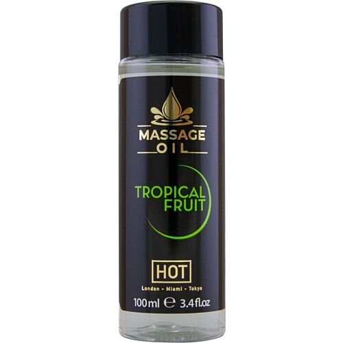 Huile de massage HOT Fruta Tropical 100ml - Plaisir sensoriel