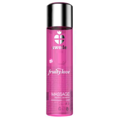 Huile de Massage SWEDE Fruity Love Effet Chaleur 120 ml