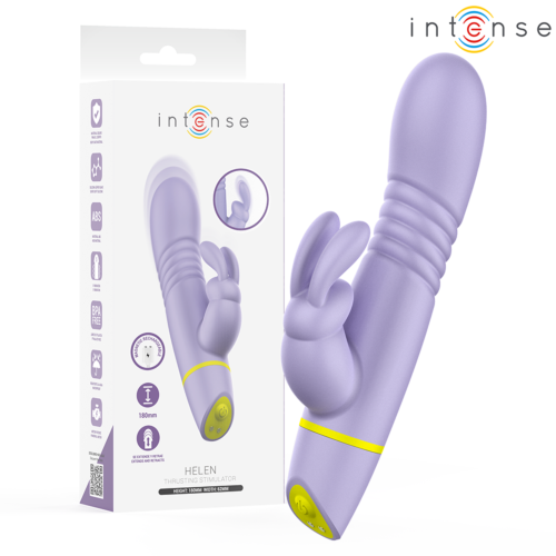 Vibrateur Rabbit INTENSE Helen avec mouvement thrusting
