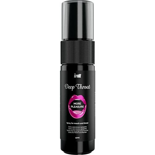 Spray Oral INTT Deep Throat Menthe - Effet Rafraîchissant