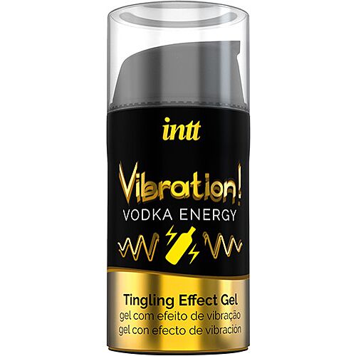 Gel stimulant intime INTT Vodka 15ml - Sensations vibrantes