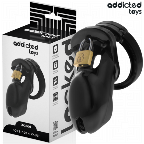 Cage à Pénis ADDICTED TOYS LOCKED 10 CM - Confort et Sécurité