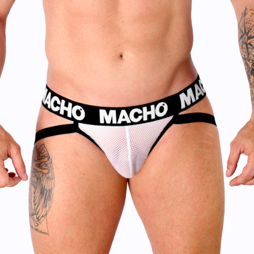 Jockstrap MACHO MX26X1 avec tissu semi