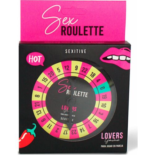Jeu de société SEXITIVE Sex Roulette Lovers Game 24 défis