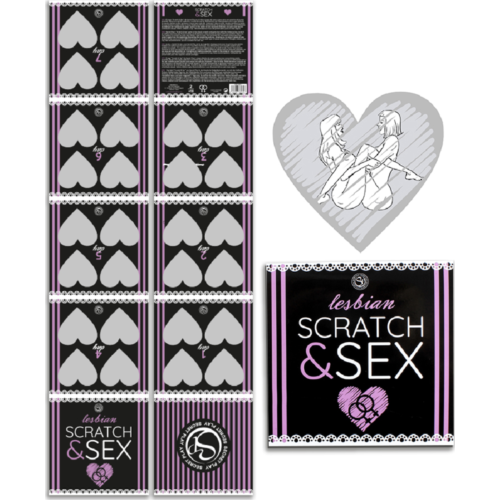 Jeu Scratch & Sex SECRETPLAY — Postures lesbiennes