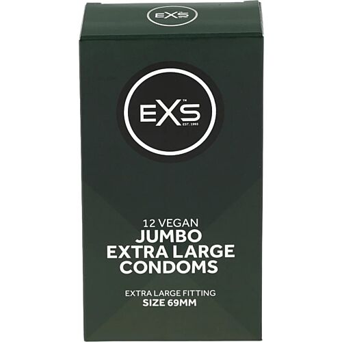 Préservatifs Exs Jumbo 12's - Extra larges et confortables