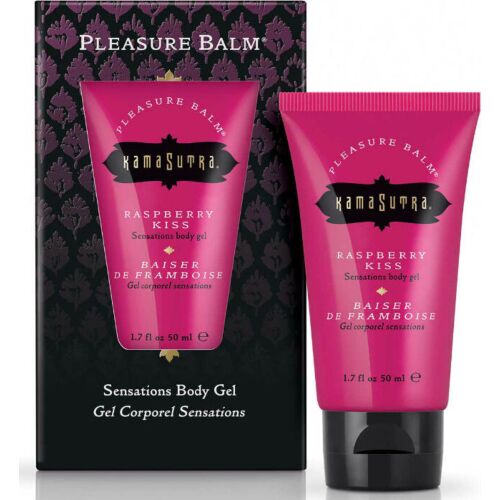 Gel stimulant KAMASUTRA framboise 50ml pour sensations rafraîchissantes