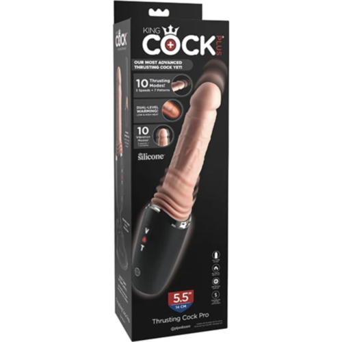 Gode KING COCK PLUS – THRUSTING COCK PRO 12,7 cm