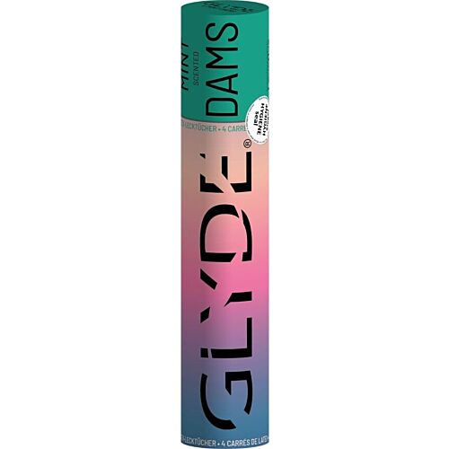 Dams Latex SHEER GLYDE Menthe | Protection Sexe Oral