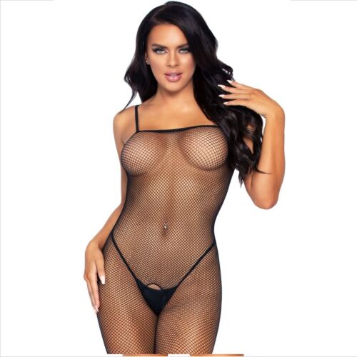 Bodystocking Leg Avenue avec entrejambe ouvert