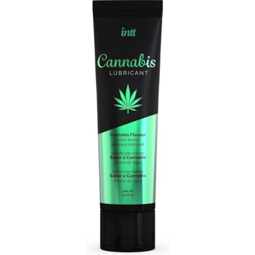 Lubrifiant intime INTT avec arôme cannabis en 100 ml