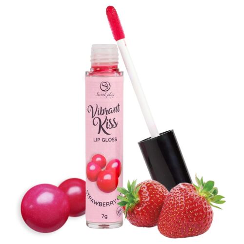 Gloss à Lèvres SECRETPLAY - Vibrant Kiss Fraise Gomme
