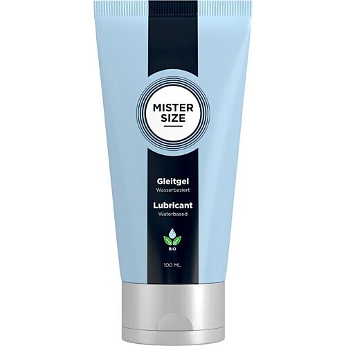 Lubrifiant Bio MISTER SIZE 100 ML - Longue durée et compatible.