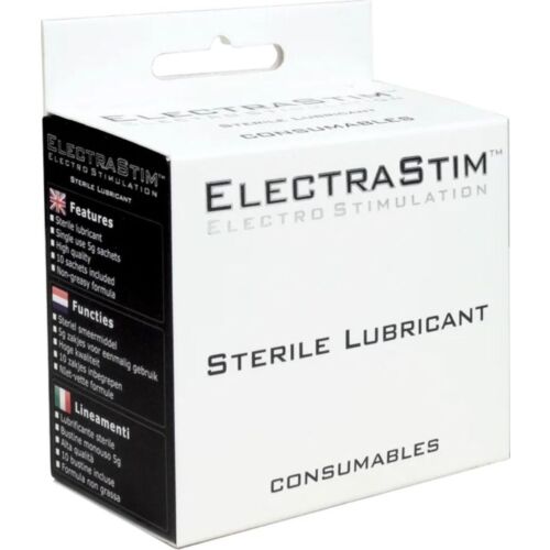 Lubrifiant stérile ELECTRASTIM - Aqualube en sachets