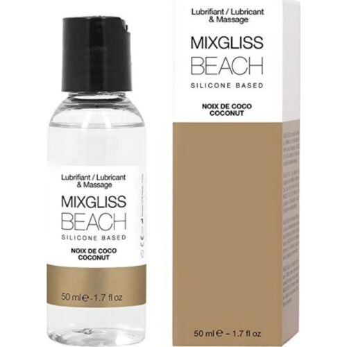 Lubrifiant Mixgliss Beach 50 ml - Sensation satinée au coco