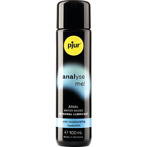 Lubrifiant Pjur Analyse Me Moisturising 100 ml avec acide hyaluronique