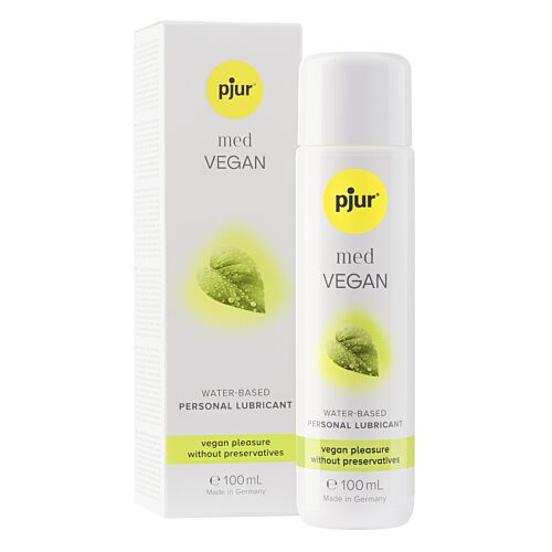 Lubrifiant Pjur Med Vegan Glide 100 ml | Formule végétale