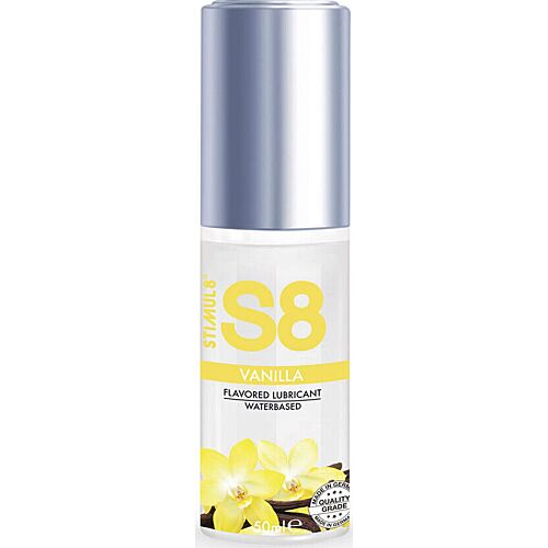 Lubrifiant STIMUL8 S8 vanille 50 ml pour une glisse sensuelle