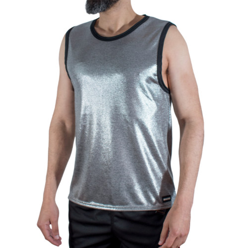 Camiseta MACHO UNDERWEAR à Paillettes Finies S/M