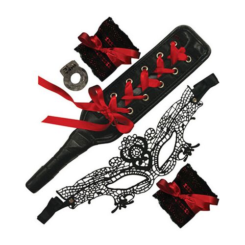 Kit Bondage Sportsheets MASKED DESIRES avec accessoires