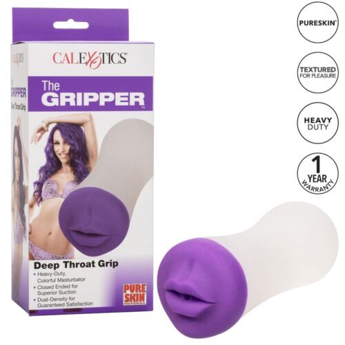 Masturbateur CALEXOTICS DEEP THROAT GRIP avec succion
