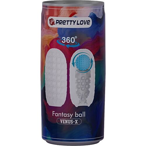 Masturbateur Pretty Love Venus X avec tunnels texturés